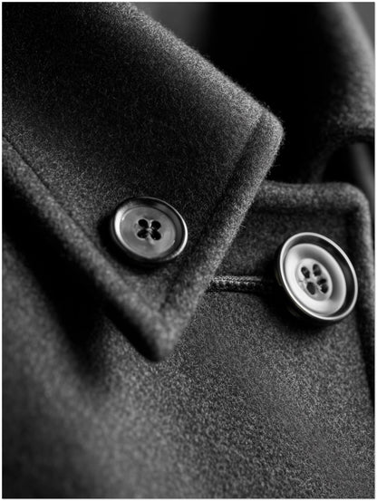 Mantelknöpfe Detail Leinwandbild