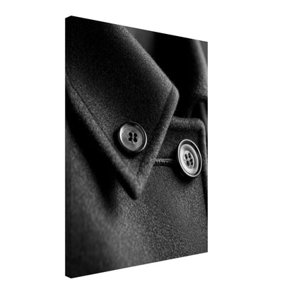 Mantelknöpfe Detail Leinwandbild