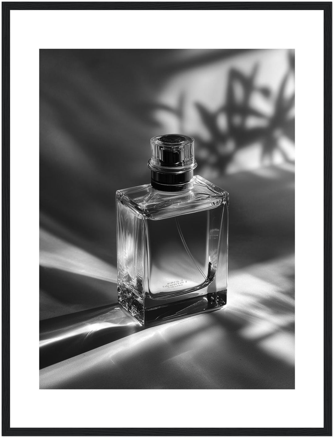 Parfumflakon Lichtspiel Poster abstrakt – mattes Kunstdruck-Papier – Ansicht 5