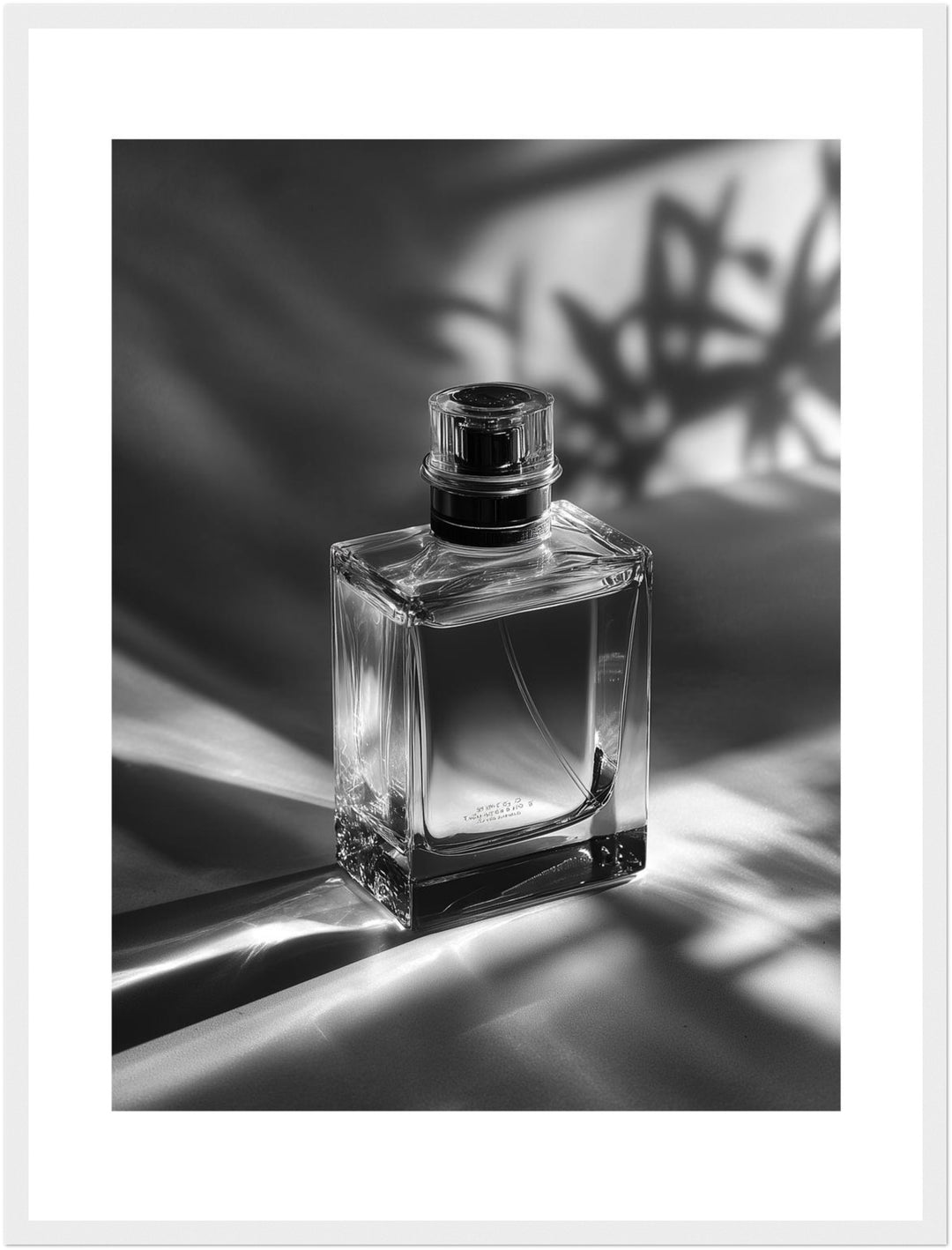 Parfumflakon Lichtspiel Poster abstrakt – mattes Kunstdruck-Papier – Ansicht 6