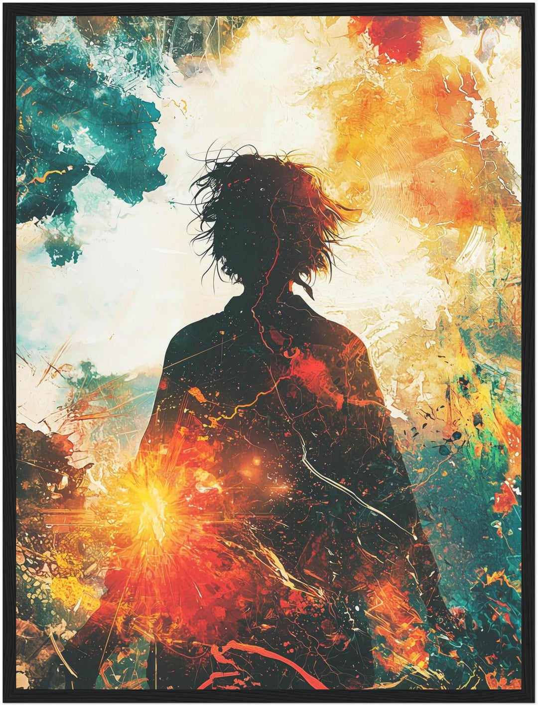 Kraft der Farben Poster spirituell – mattes Kunstdruck-Papier – Ansicht 5