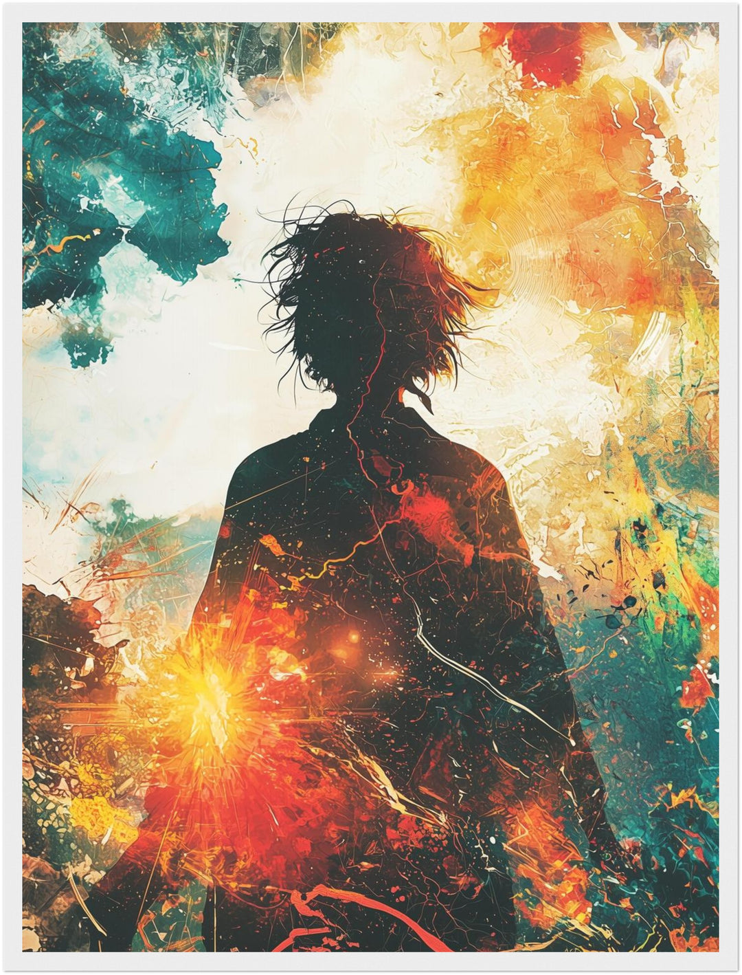 Kraft der Farben Poster spirituell – mattes Kunstdruck-Papier – Ansicht 6
