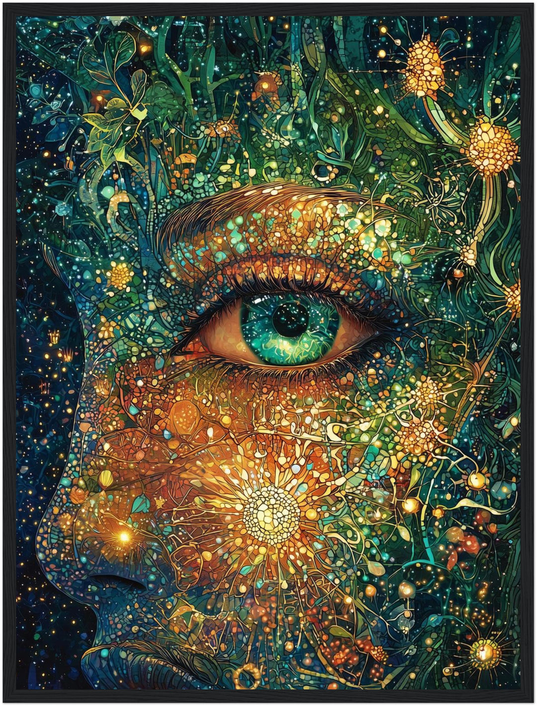 Kosmisches Erwachen Poster spirituell – mattes Kunstdruck-Papier – Ansicht 5