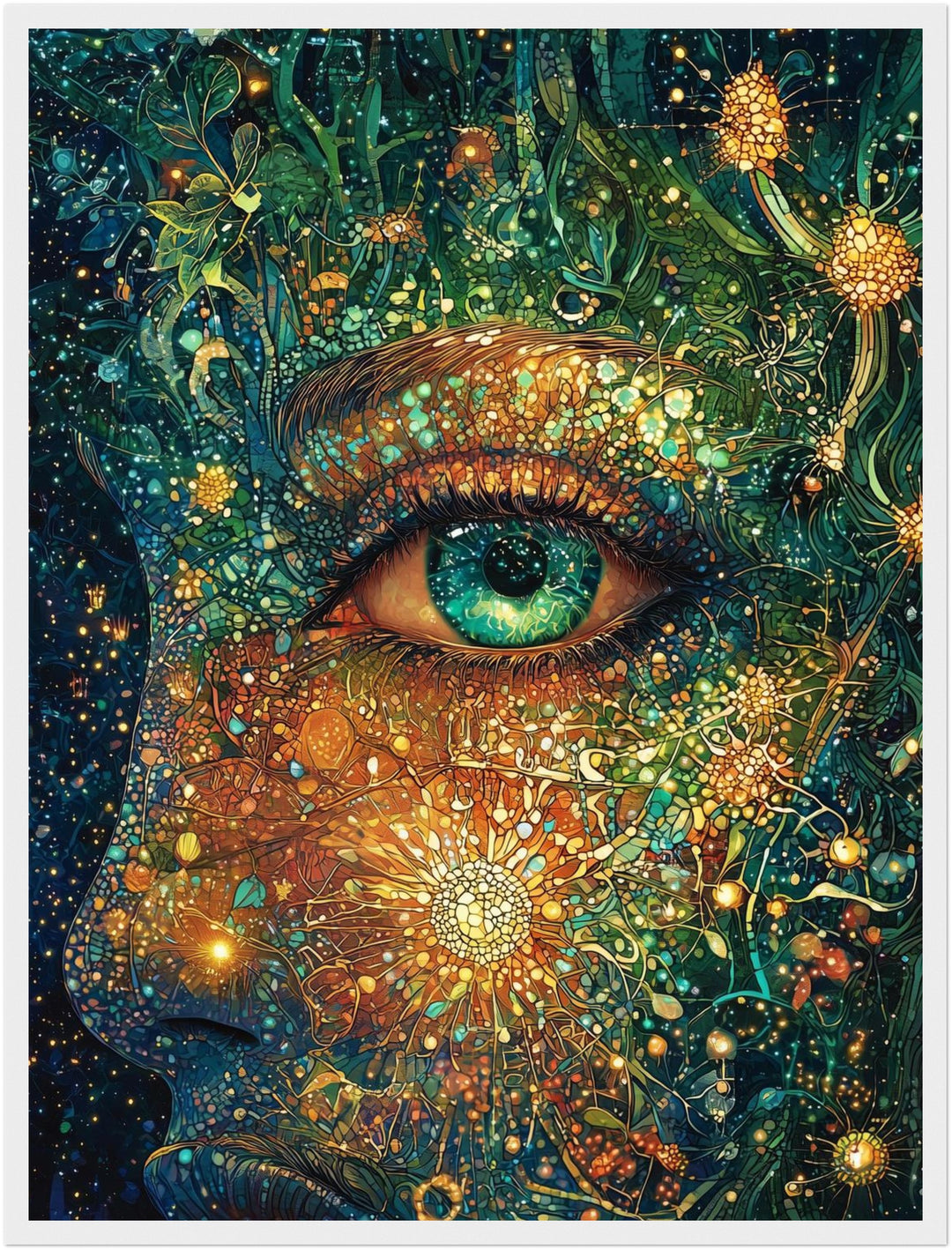 Kosmisches Erwachen Poster spirituell – mattes Kunstdruck-Papier – Ansicht 6