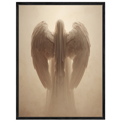 Geflügelte Lichtgestalt Leinwandbild