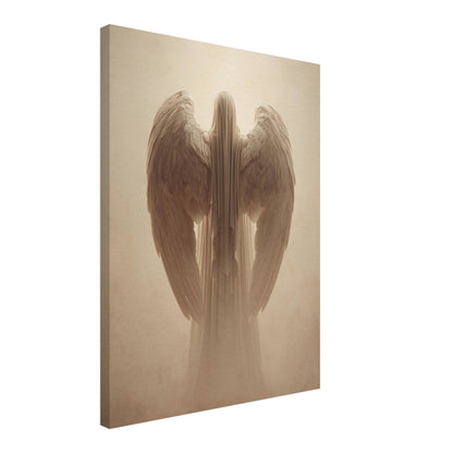 Geflügelte Lichtgestalt Leinwandbild