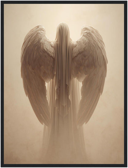 Geflügelte Lichtgestalt Poster