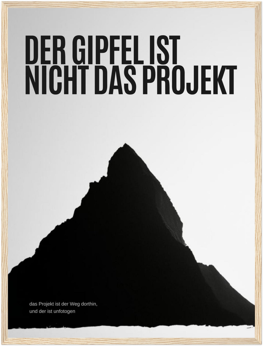  – Holz natur Rahmen – Produktfoto