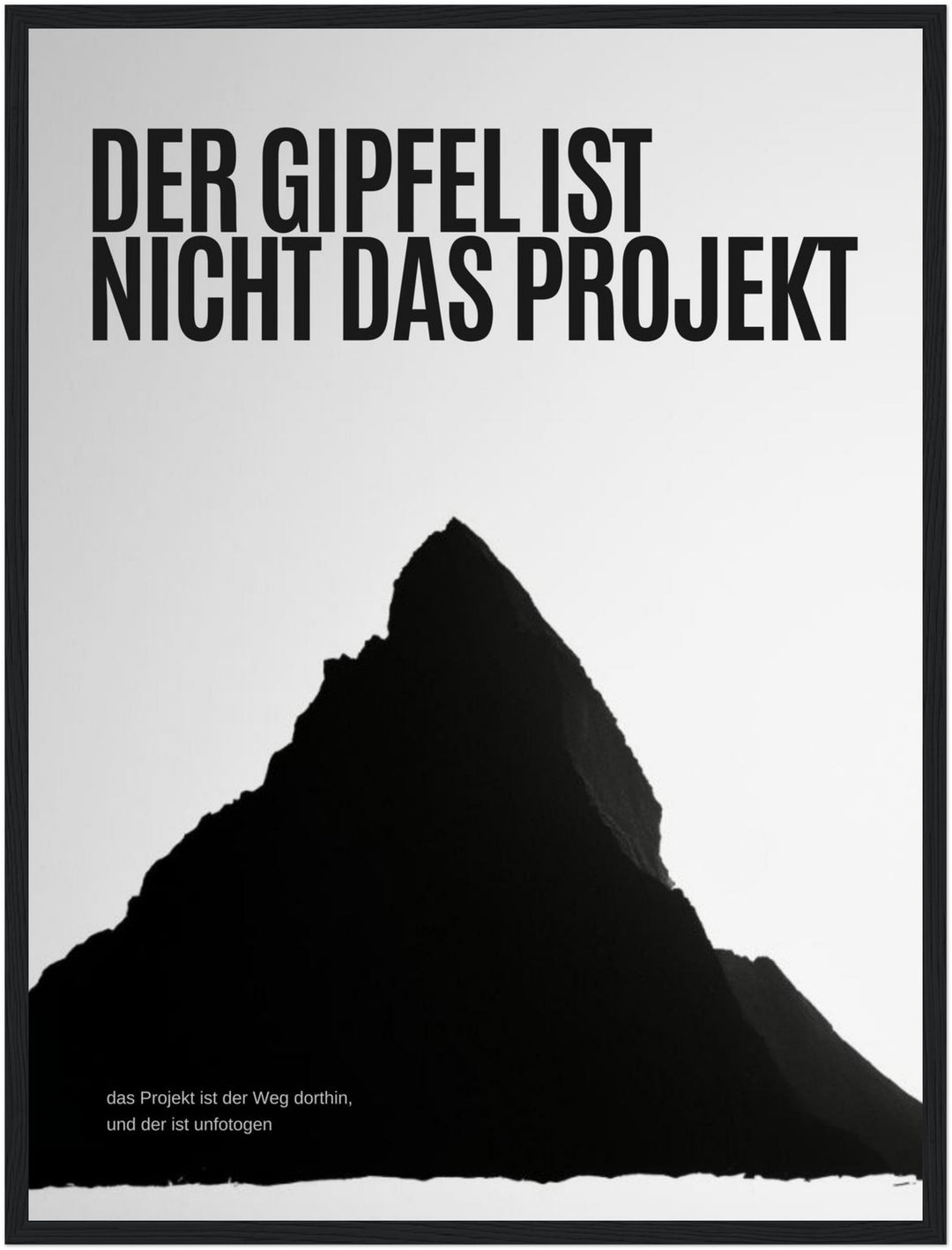  – Schwarzer Rahmen – Produktfoto