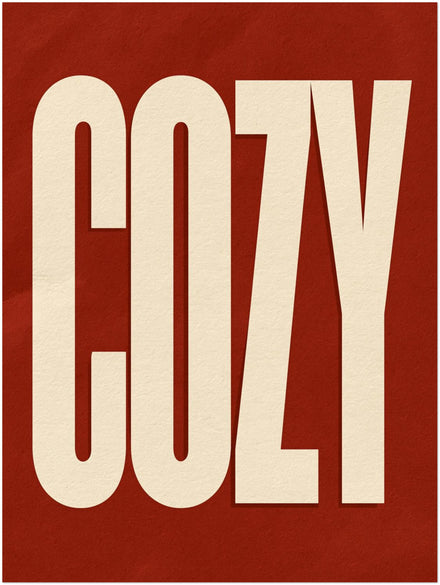 Cozy — Herbst-Poster