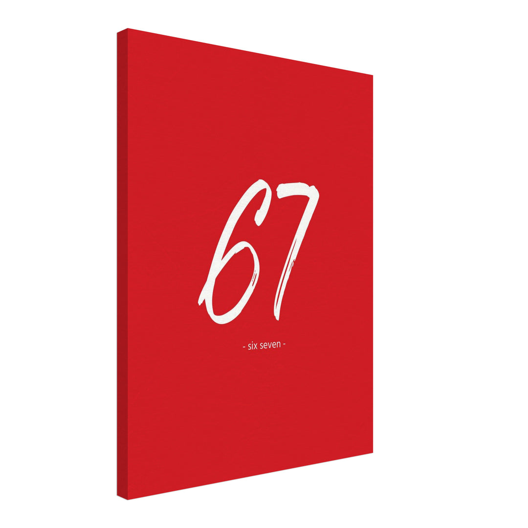 67 Vol. 1 Leinwand Trends – Leinwand auf Holzrahmen – Ansicht 2
