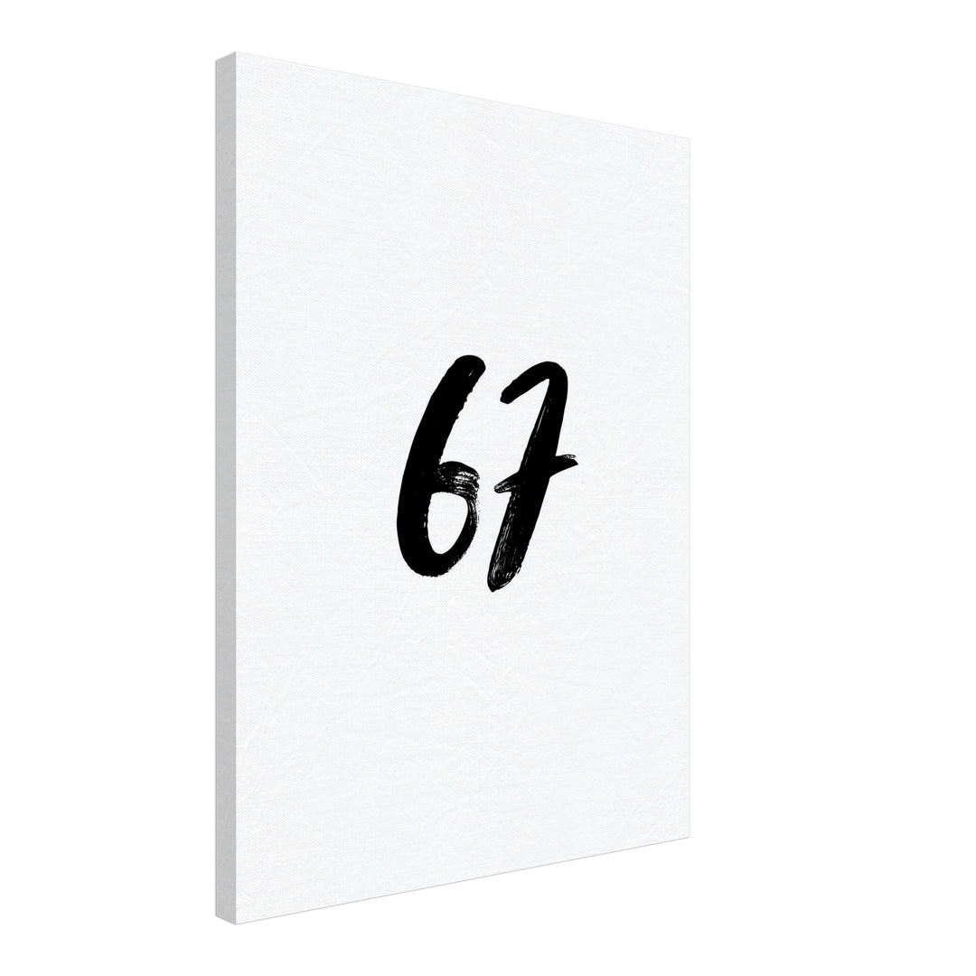 67 Vol. 3 Leinwand Trends – Leinwand auf Holzrahmen – Ansicht 2