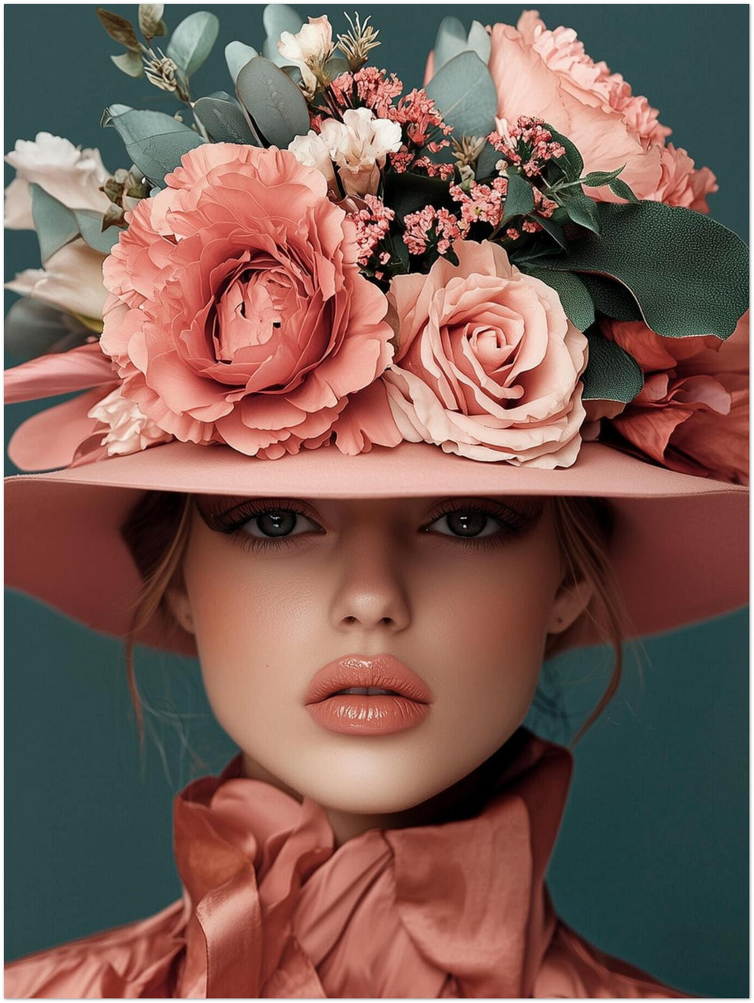Blumen der Eleganz Trends – Wandkunst