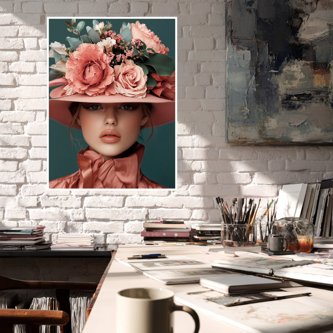 Blumen der Eleganz Poster Trends – mattes Kunstdruck-Papier – Ansicht 4
