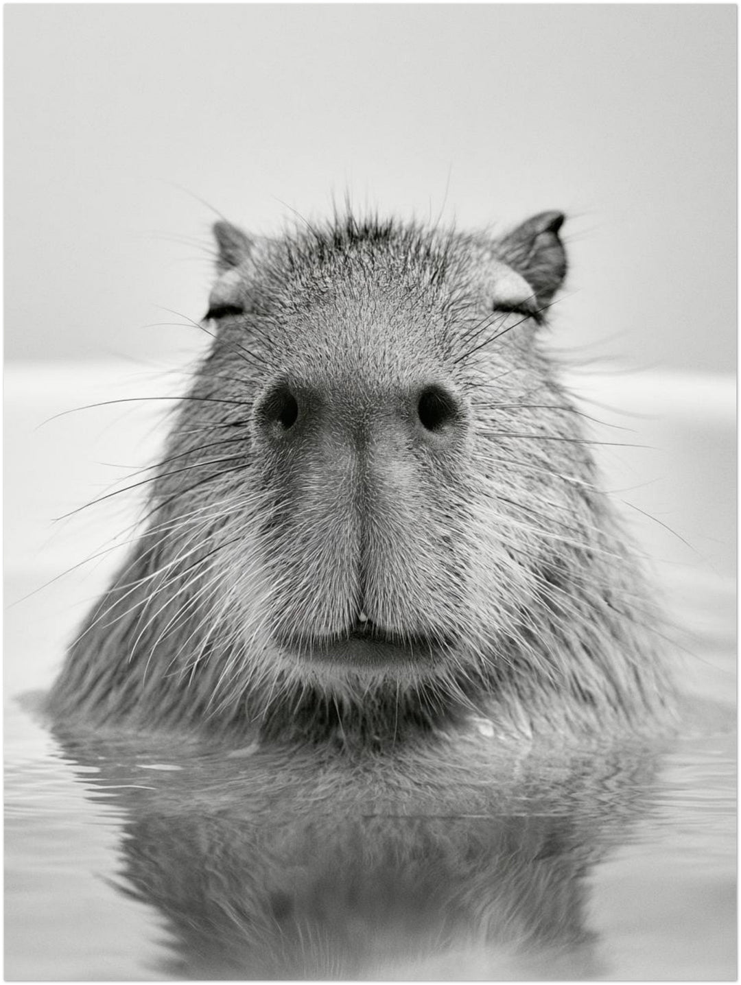 Capybara im Wasser – Motiv aus dem Set