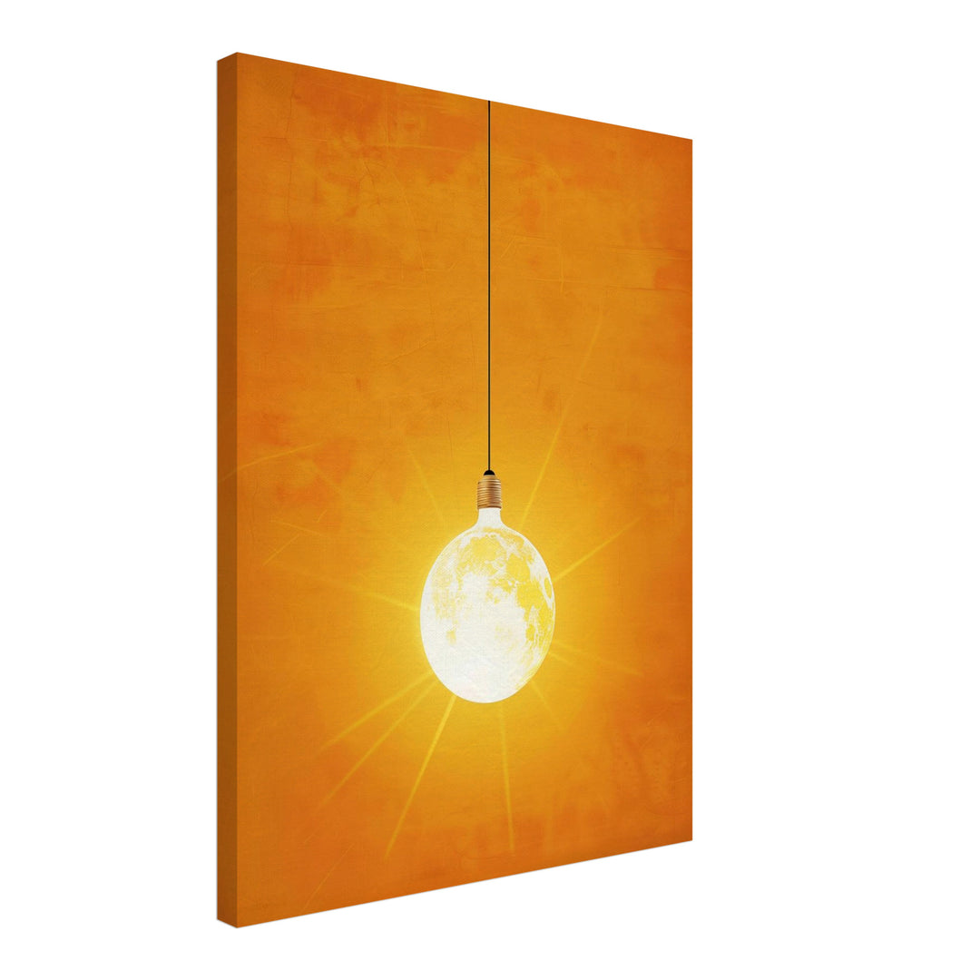 Leuchtende Illusion Leinwand Trends – Leinwand auf Holzrahmen – Ansicht 2