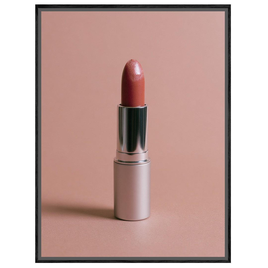 Lippenstift Nude Stillleben Leinwandbild – Leinwandbild