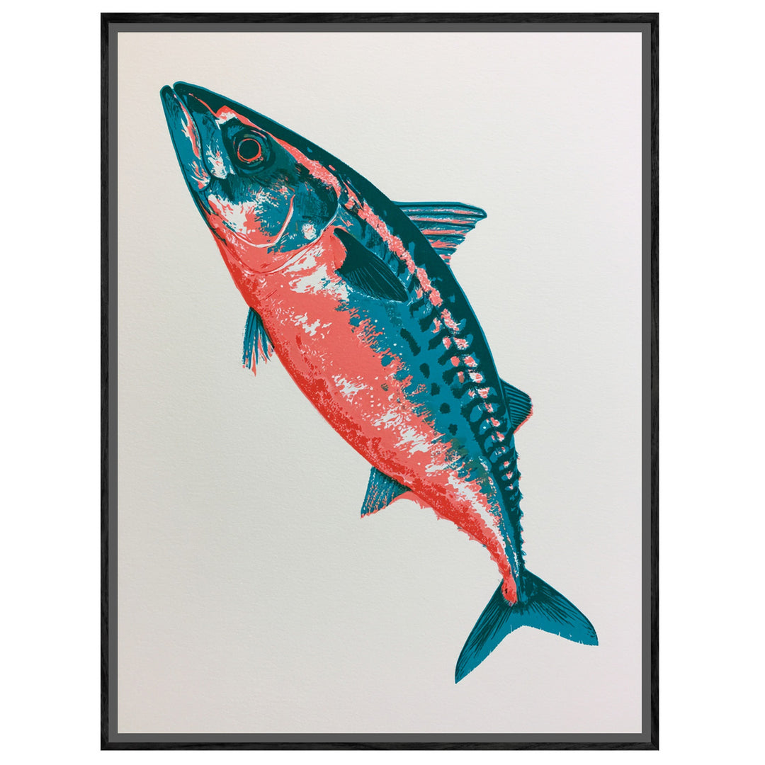 Makrele Pop Art Leinwandbild – Leinwandbild