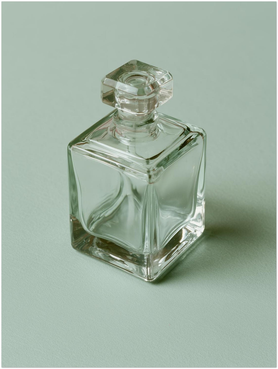 Parfumflakon Minimalismus Poster – Ohne Rahmen – Produktfoto