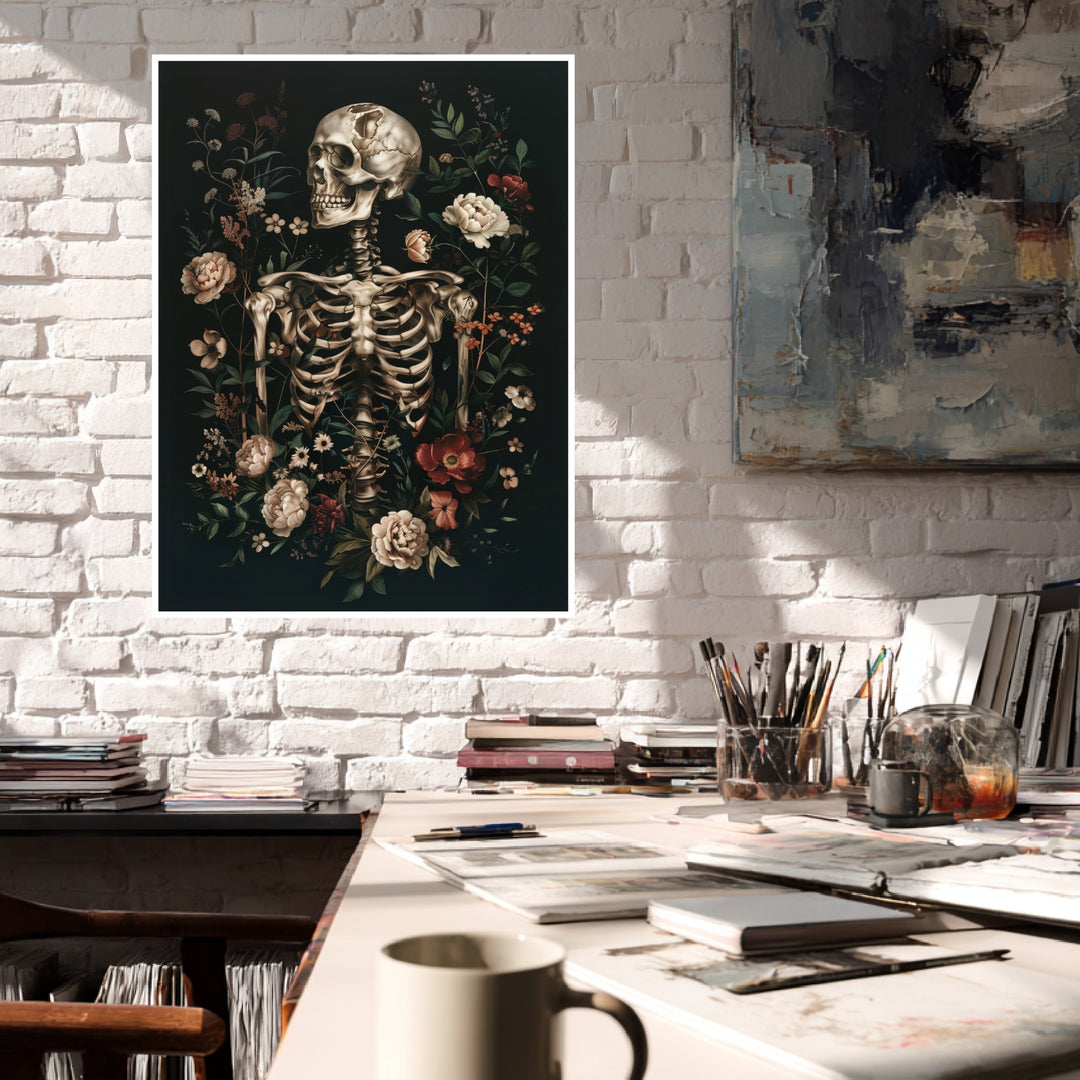 Vergängliche Blüten Poster Trends – mattes Kunstdruck-Papier – Ansicht 4