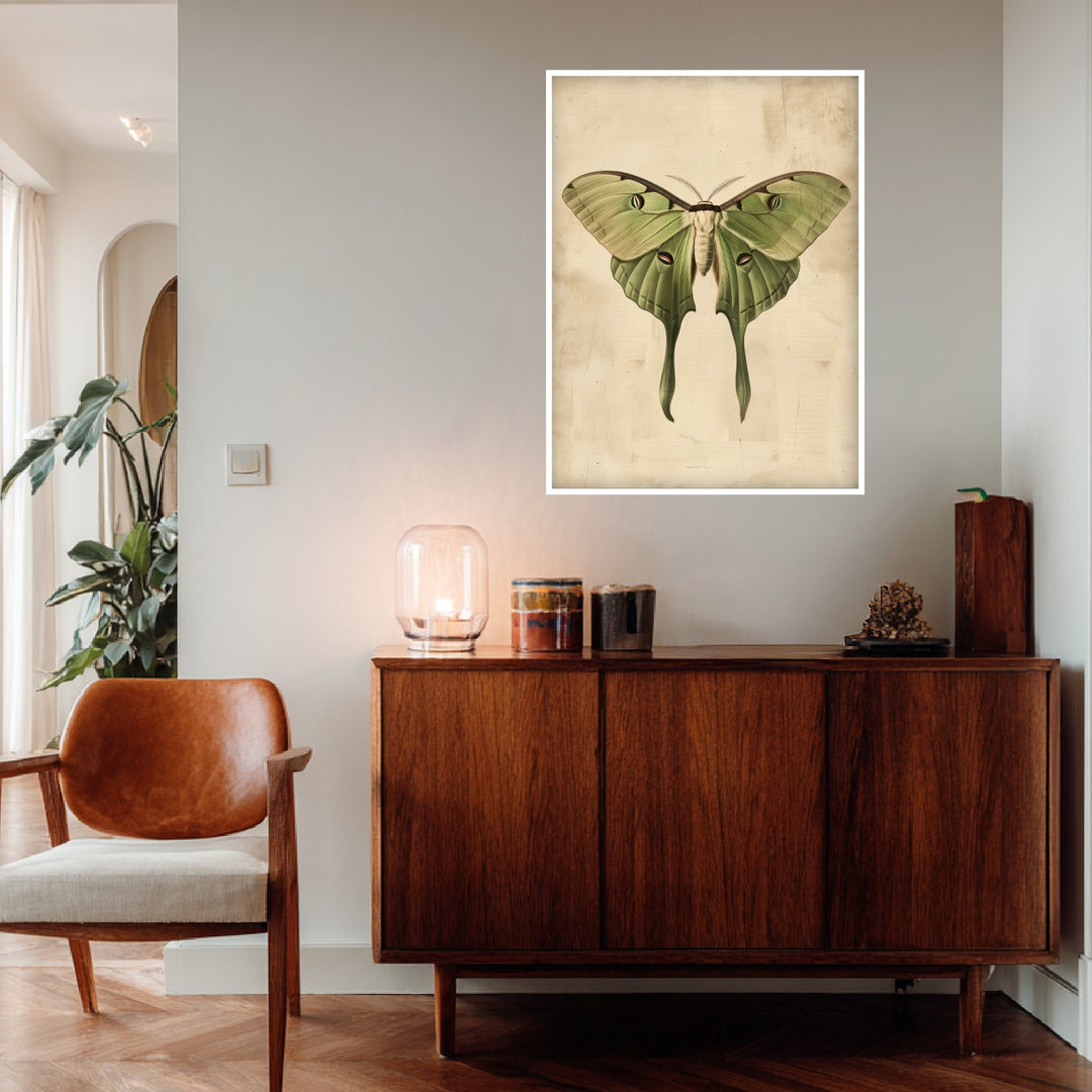 Flügel der Eleganz Poster Vintage – mattes Kunstdruck-Papier – Ansicht 4
