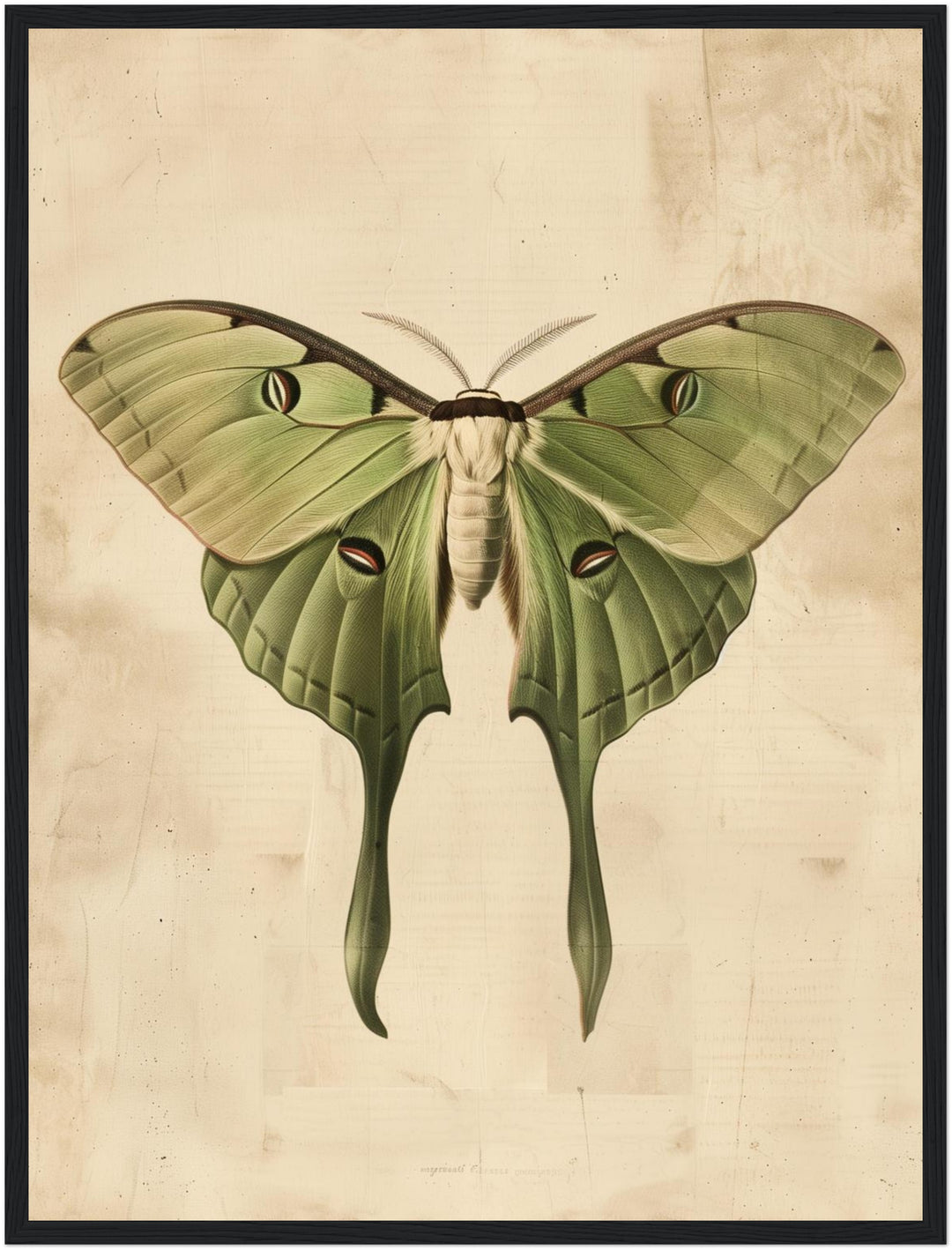 Flügel der Eleganz Poster Vintage – mattes Kunstdruck-Papier – Ansicht 5