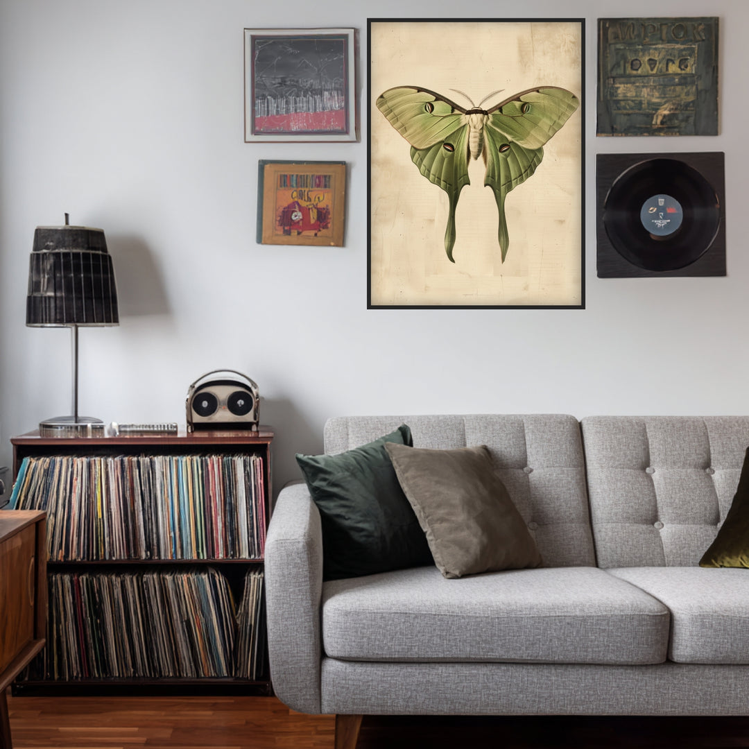 Flügel der Eleganz Poster Vintage – mattes Kunstdruck-Papier – Ansicht 2