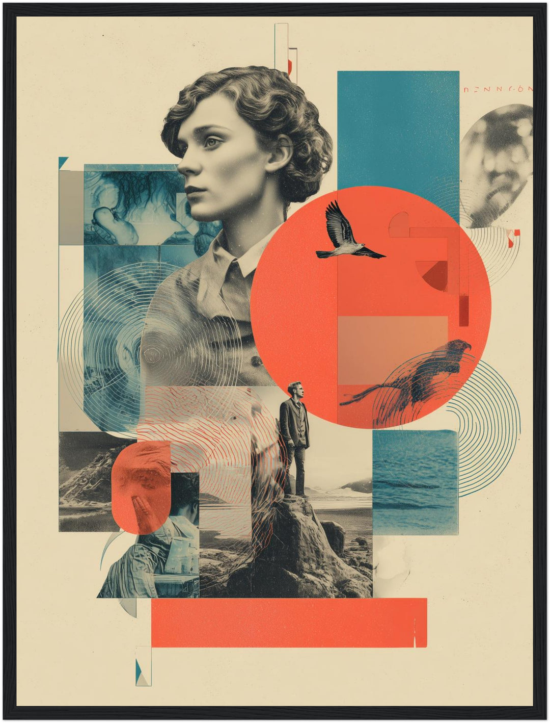 Flug der Erinnerungen Poster Vintage – mattes Kunstdruck-Papier – Ansicht 5
