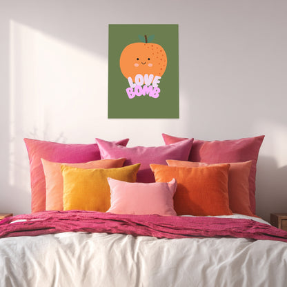 Orange Love Bomb Poster