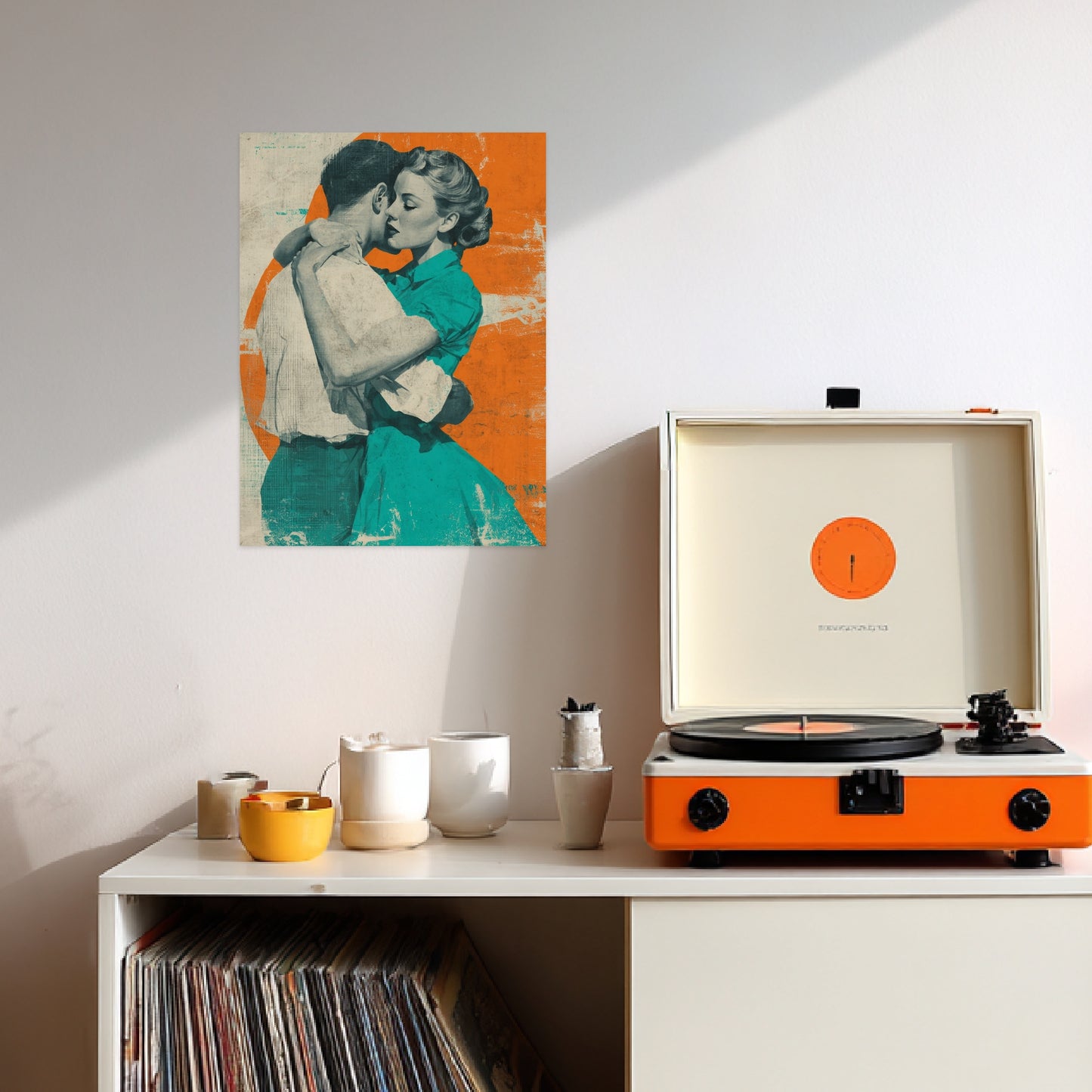 Tanzendes Paar Poster