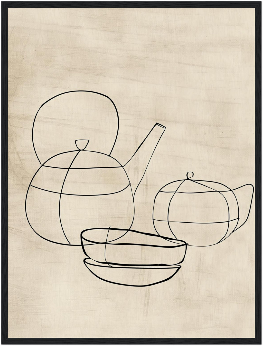 Zen Teeritual Poster Zen – mattes Kunstdruck-Papier – Ansicht 5