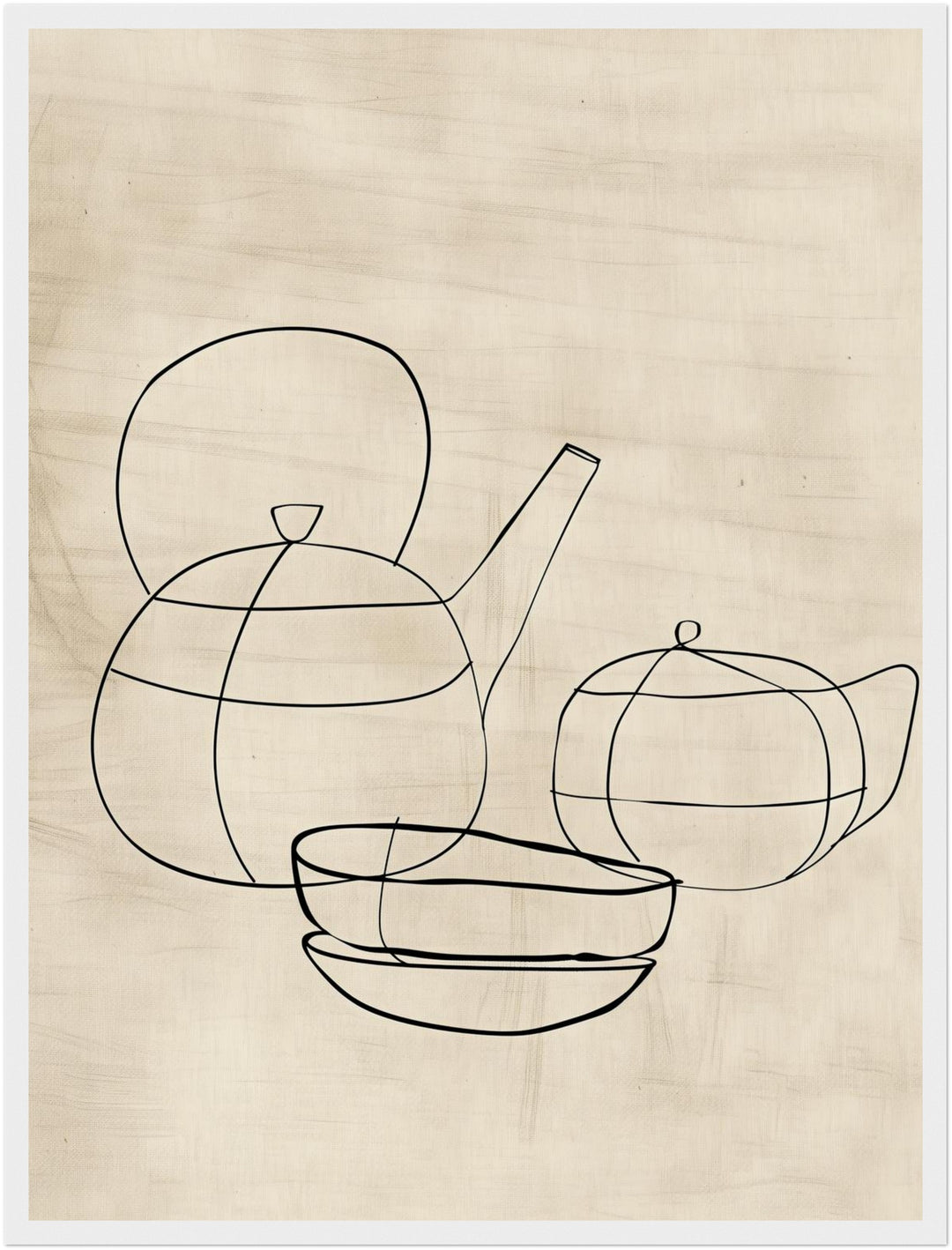 Zen Teeritual Poster Zen – mattes Kunstdruck-Papier – Ansicht 6