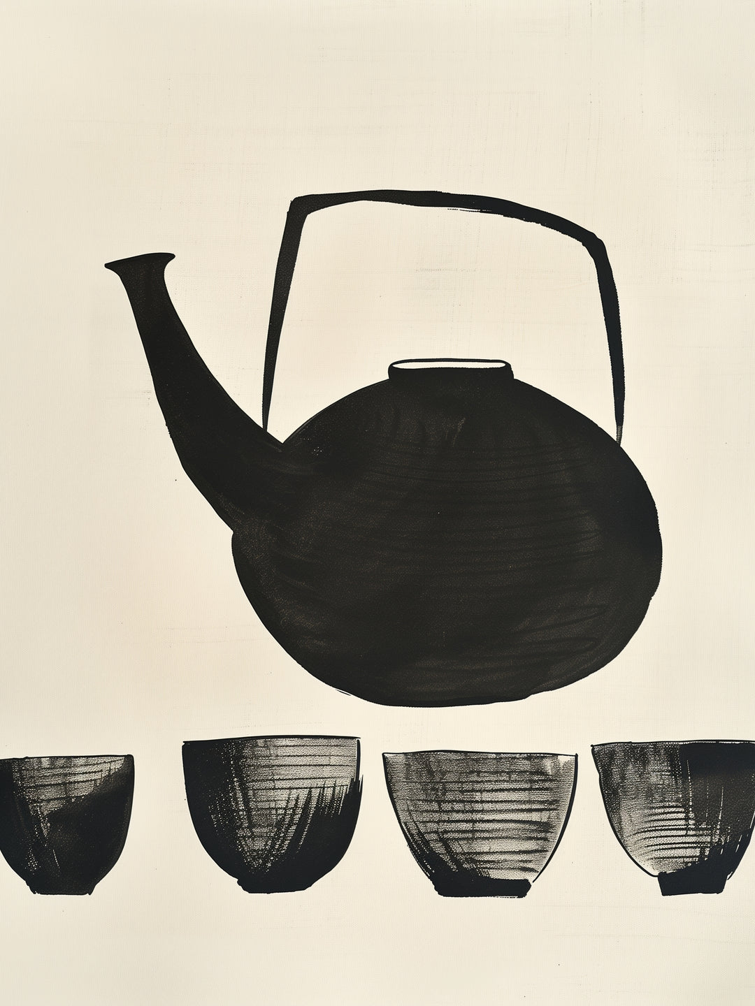 Zen Teezeremonie Zen – Wandkunst