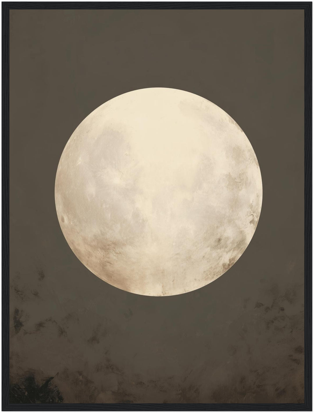 Vollmond Poster Zen – mattes Kunstdruck-Papier – Ansicht 5